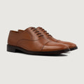 Professor Oxford Camel Chaussures en cuir pour Homme