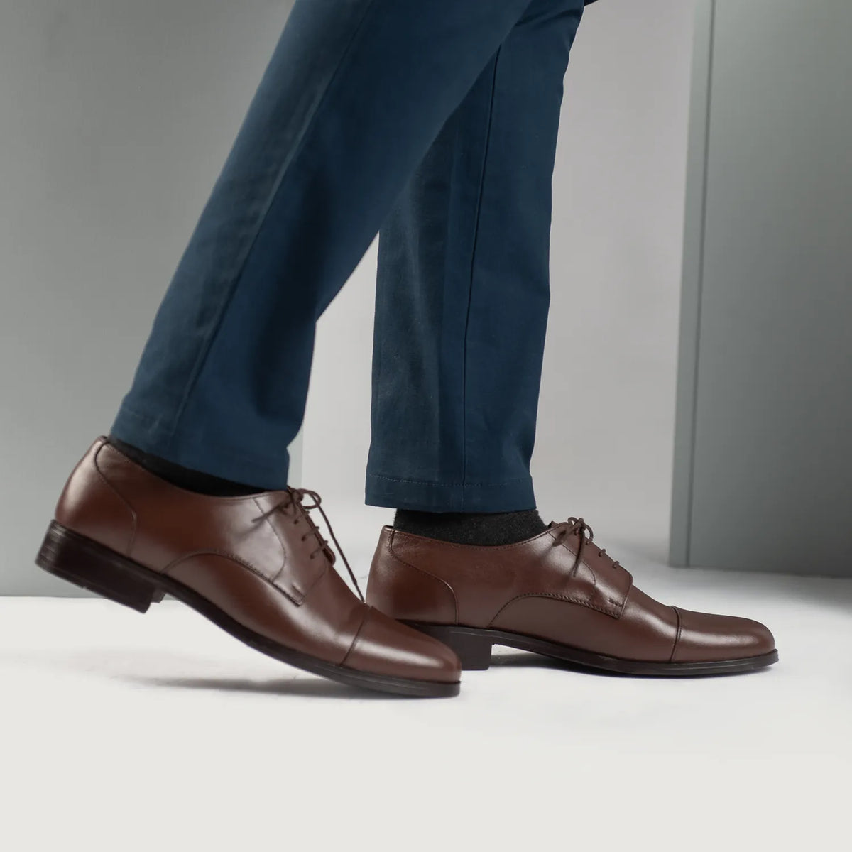Orlaven Attorney Derby Marron Chaussures en cuir pour Homme footwear image 9