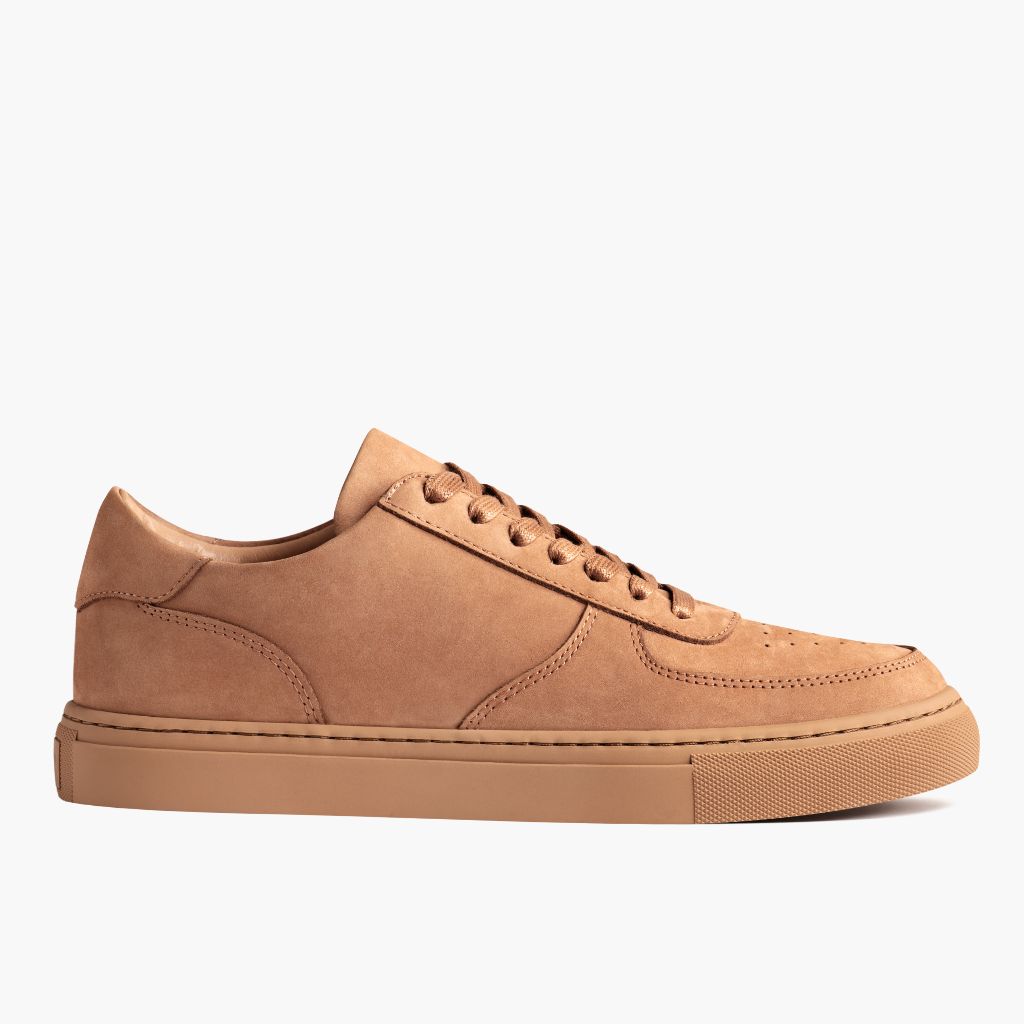 Classic Full-Grain leather Sneakers - Montage cousu Goodyear & détail de l'embout avant