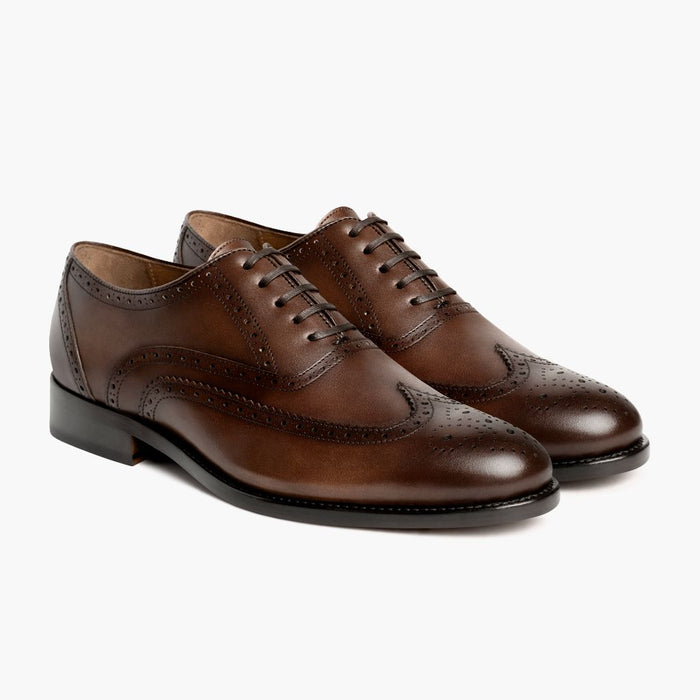 Aviator Cinnamon Leather Shoes