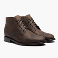 Cadet Tabac Bottines en cuir pour Homme