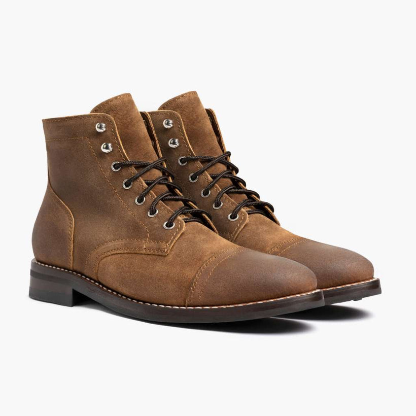 Captain Safari Leather Boots pour Homme