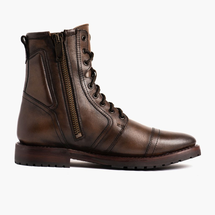 Casa Moto Anejo Leather Boots pour Homme