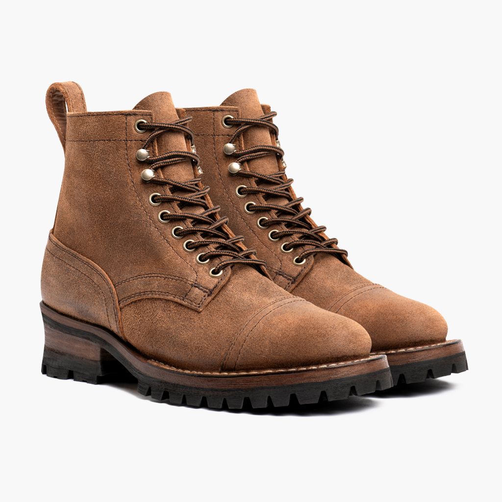 Challenger Badland Bottines en cuir pour Homme in Classic Full-Grain Leather - Vue de profil | Acheter en ligne