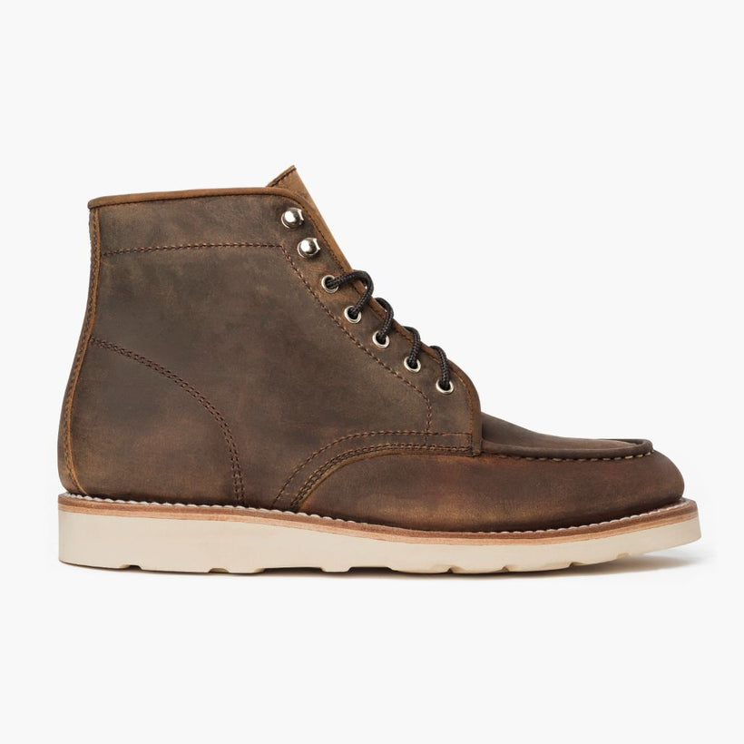 Diplomat Cuivre Brûlé Bottines en cuir pour Homme