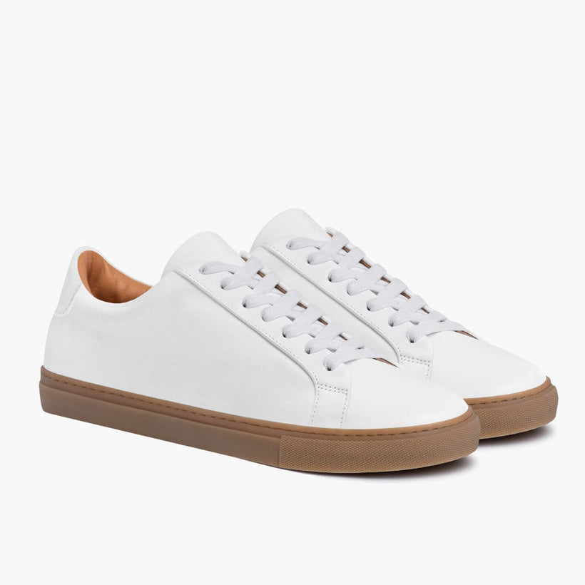 Legacy Blanc Leather Sneakers pour Homme