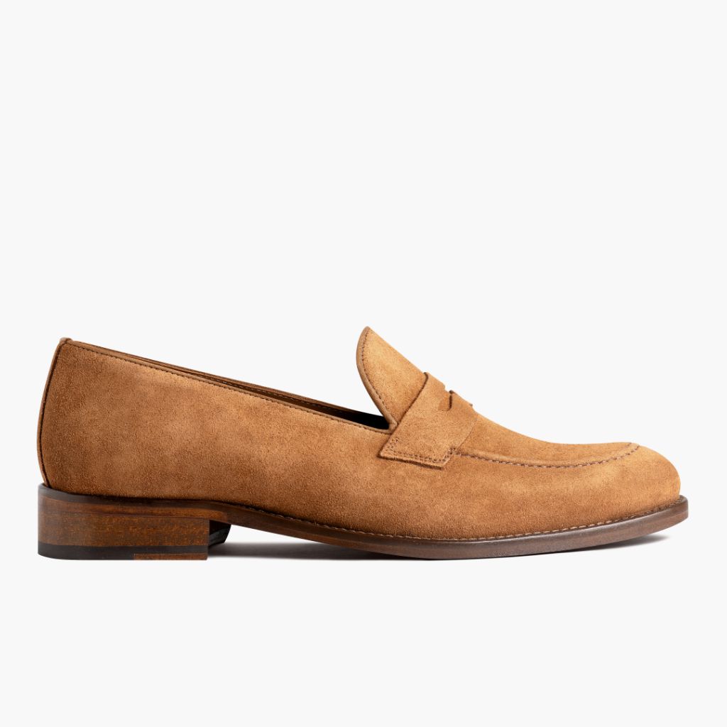 Classic Full-Grain leather Loafers - Montage cousu Goodyear & détail de l'embout avant