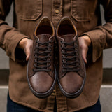 Top-Down Perspective Showing Lacing System & Tongue Craftsmanship