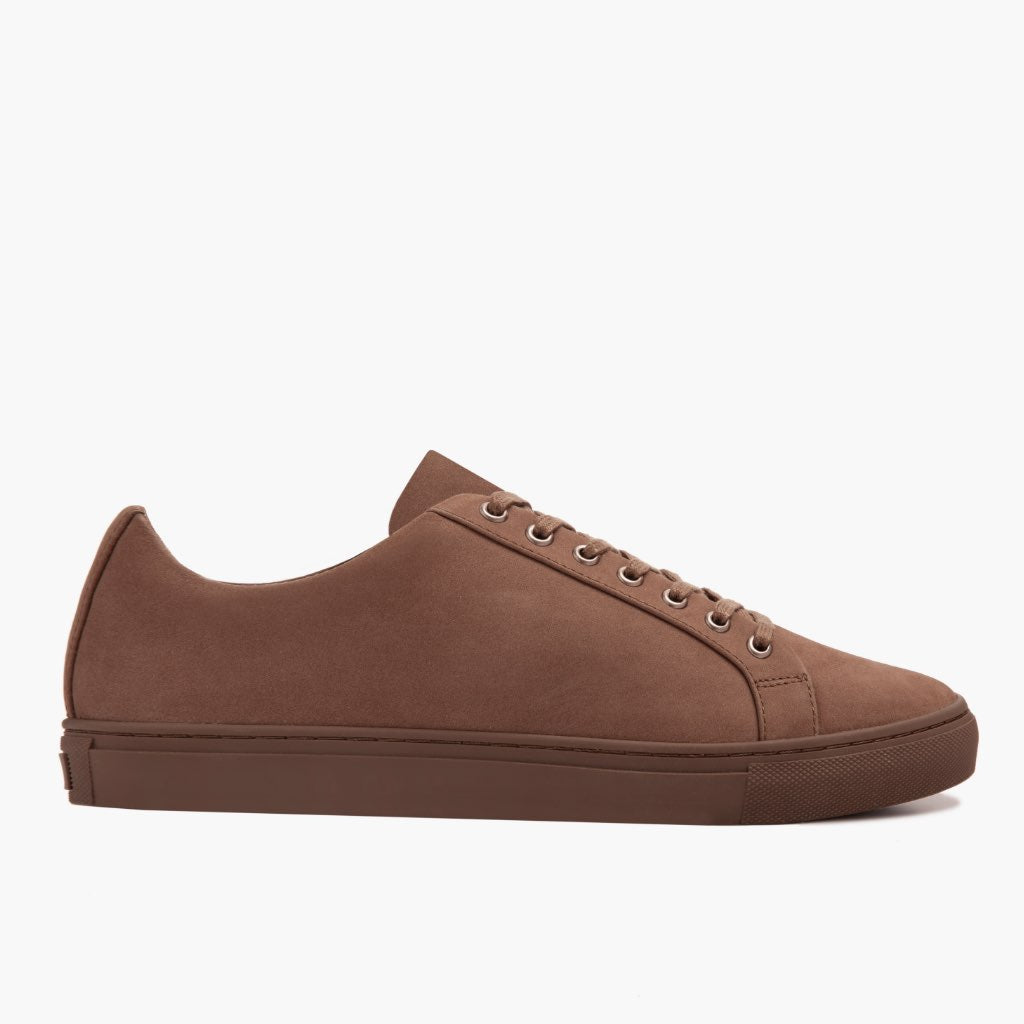 Classic Full-Grain leather Sneakers - Montage cousu Goodyear & détail de l'embout avant