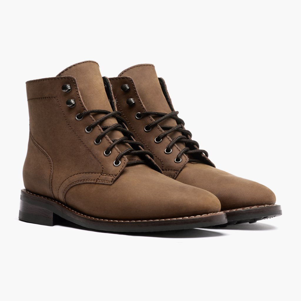 President Saddlewood Bottines en cuir pour Homme For Men in Classic Full-Grain Leather - Vue de profil | Acheter en ligne