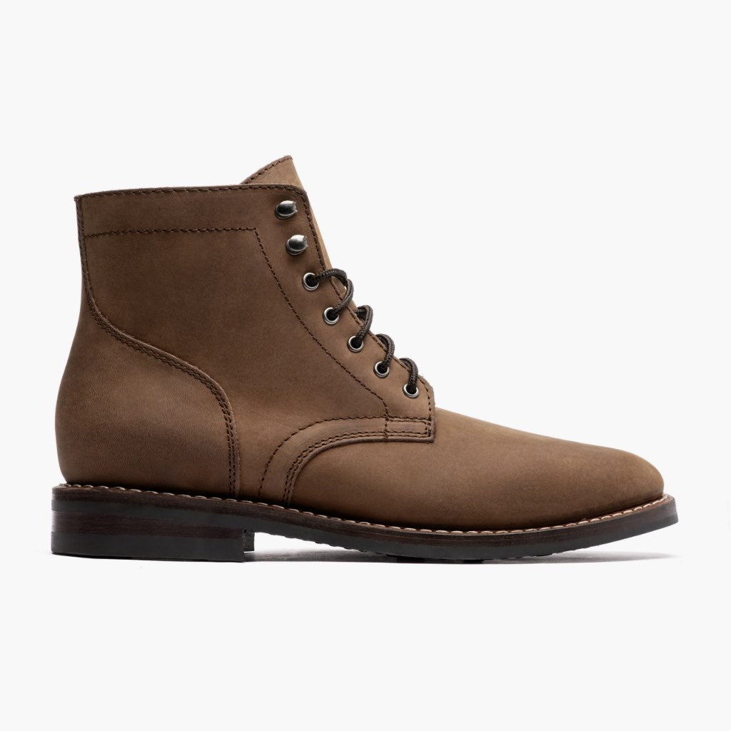 Classic Full-Grain leather Boots - Montage cousu Goodyear & détail de l'embout avant