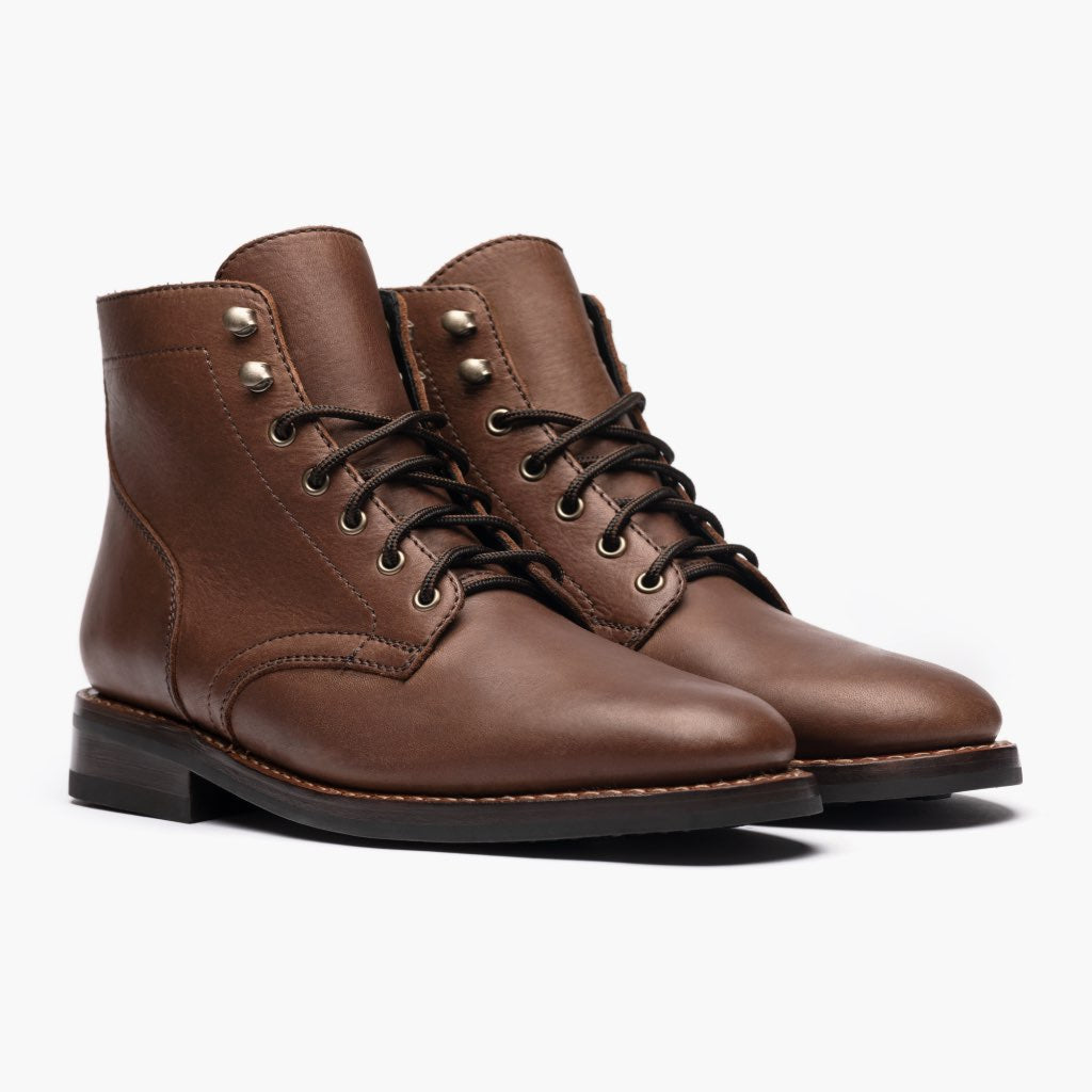 President Whisky Bottines en cuir pour Homme For Men in Classic Full-Grain Leather - Vue de profil | Acheter en ligne