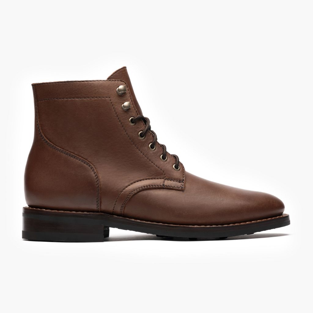Classic Full-Grain leather Boots - Montage cousu Goodyear & détail de l'embout avant