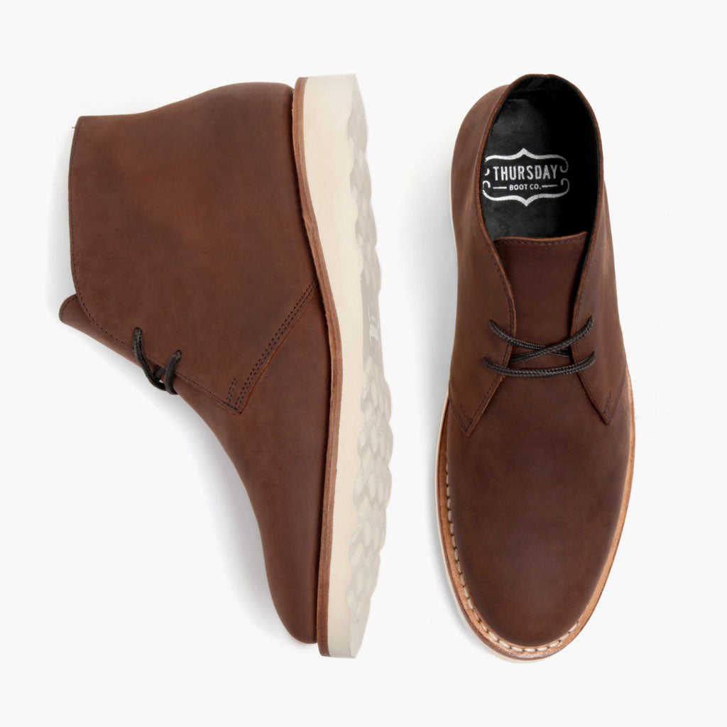 Scout Adobe d'Arizona Bottines en cuir pour Homme For Men - Contrefort de talon renforcé & surpiqûres doubles de précision