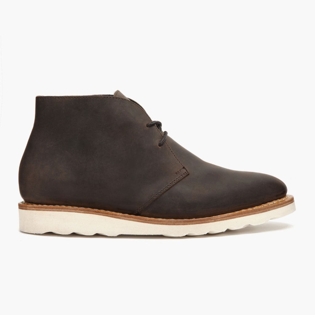 Classic Full-Grain leather Boots - Montage cousu Goodyear & détail de l'embout avant
