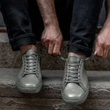 Cushioned Leather Insole & Ergonomic Arch Support Construction Detail