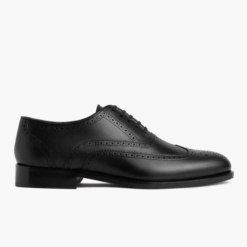 Aviator Noir Leather Loafers pour Homme