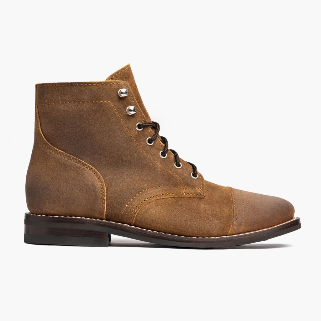 Classic Full-Grain leather Boots - Montage cousu Goodyear & détail de l'embout avant