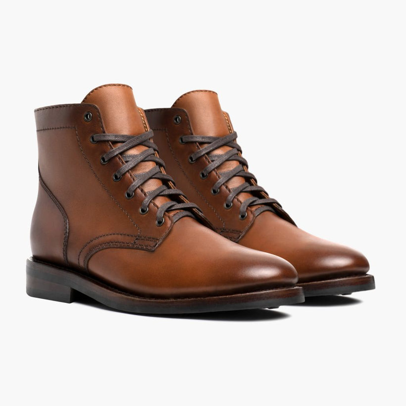President Brandy Leather Boots pour Homme