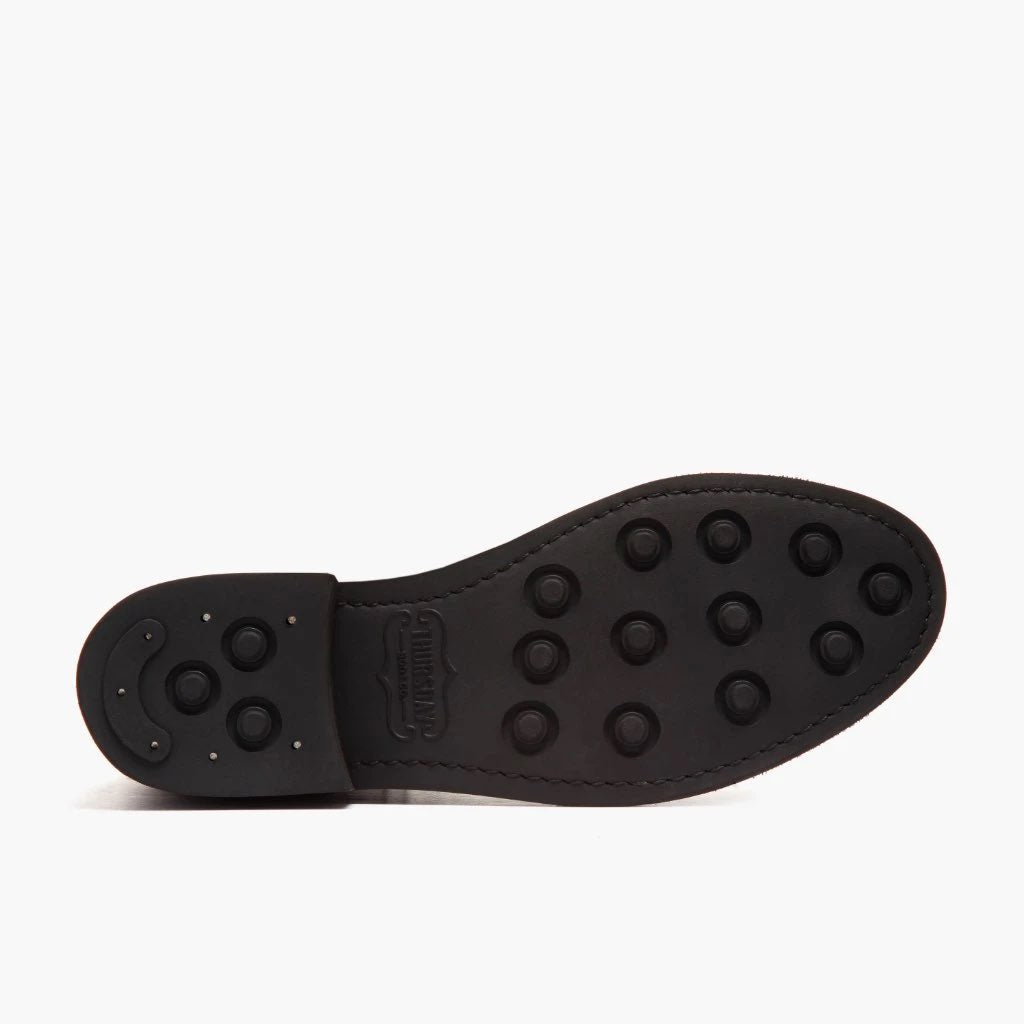 High-Traction Rubber Outsole & Lug Tread Pattern on Captain Whisky Bottines en cuir pour Femme