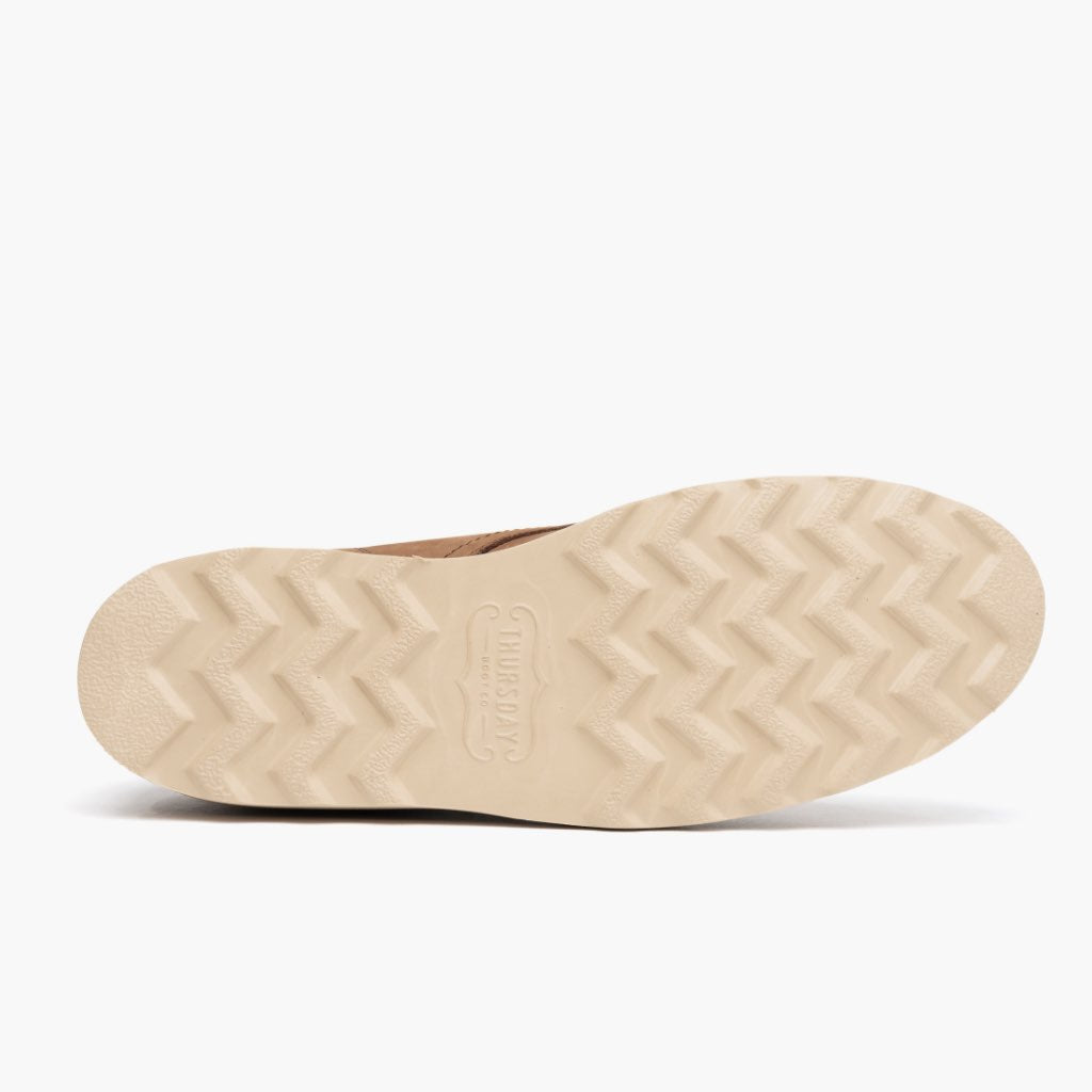 High-Traction Rubber Outsole & Lug Tread Pattern on Diplomat Pebble Bottines en cuir pour Femme