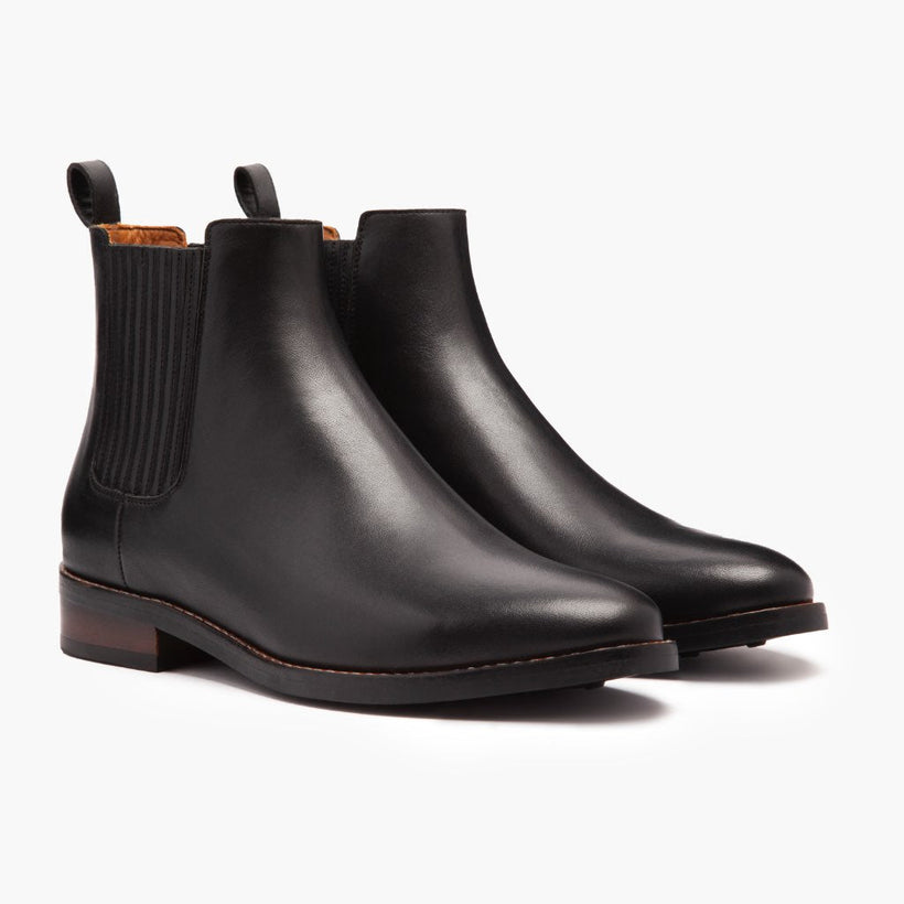 Dreamer Noir Bottines en cuir pour Femme