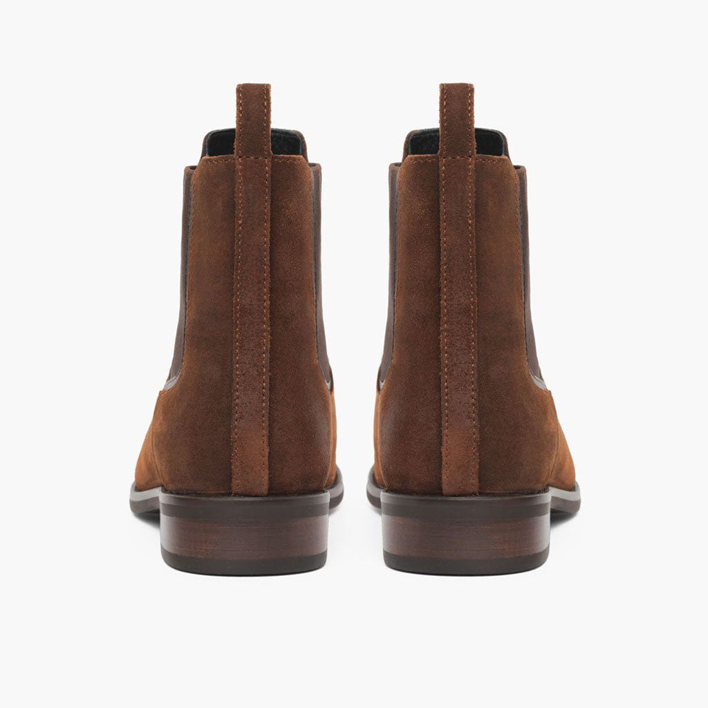 Duchess Glazed Ginger Bottines en cuir pour Femme - Contrefort de talon renforcé & surpiqûres doubles de précision