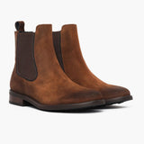Classic Full-Grain leather Boots - Goodyear Welt Construction & Front Toe Box Detail