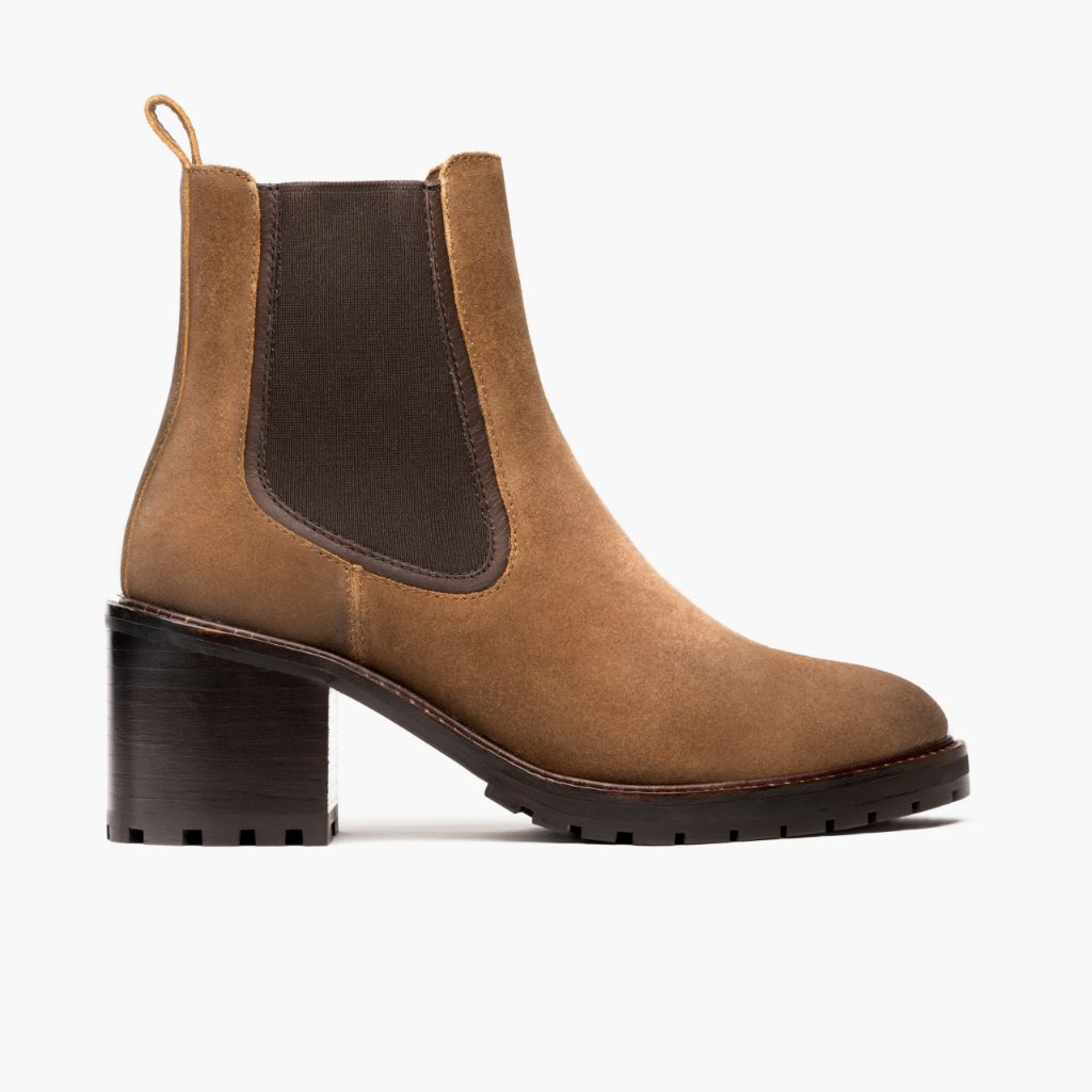 Knockout Safari Bottines en cuir pour Femme - Vue de profil | Acheter en ligne