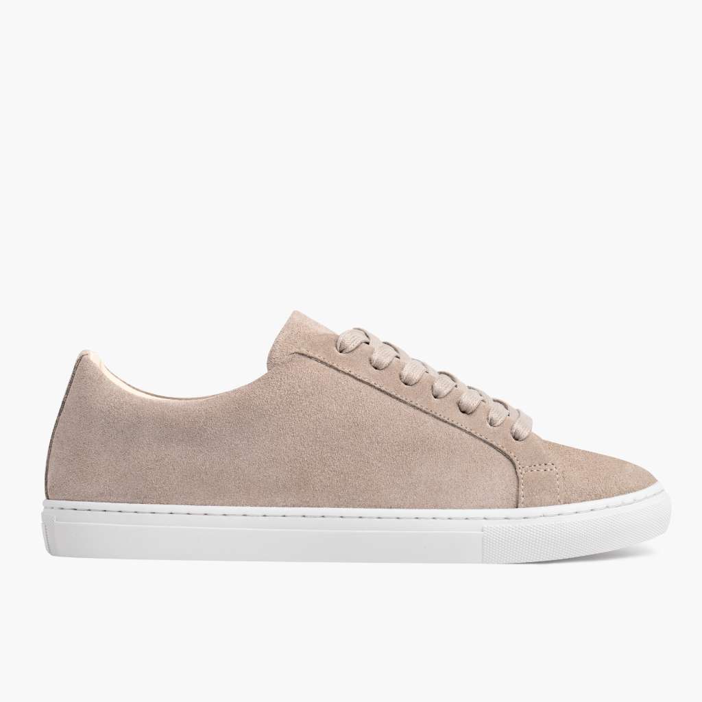 Classic Full-Grain leather Sneakers - Montage cousu Goodyear & détail de l'embout avant