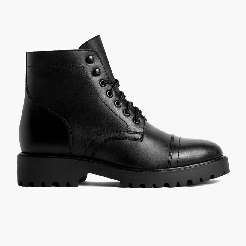 Captain Noir (StormKing® Edition) Leather Boots pour Femme