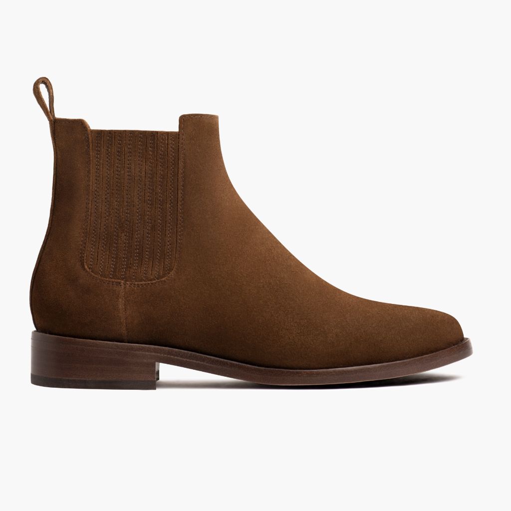 Dreamer Cannelle Bottines en cuir pour Femme in Classic Full-Grain Leather - Vue de profil | Acheter en ligne