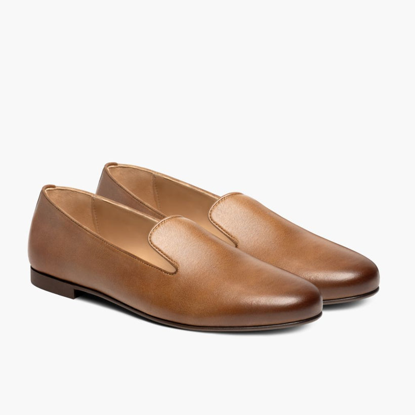 Eden Ginger Leather Boots pour Femme