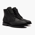 Captain Noir Mat Bottines en cuir pour Homme