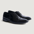 Professor Oxford Noir Chaussures en cuir verni pour Homme