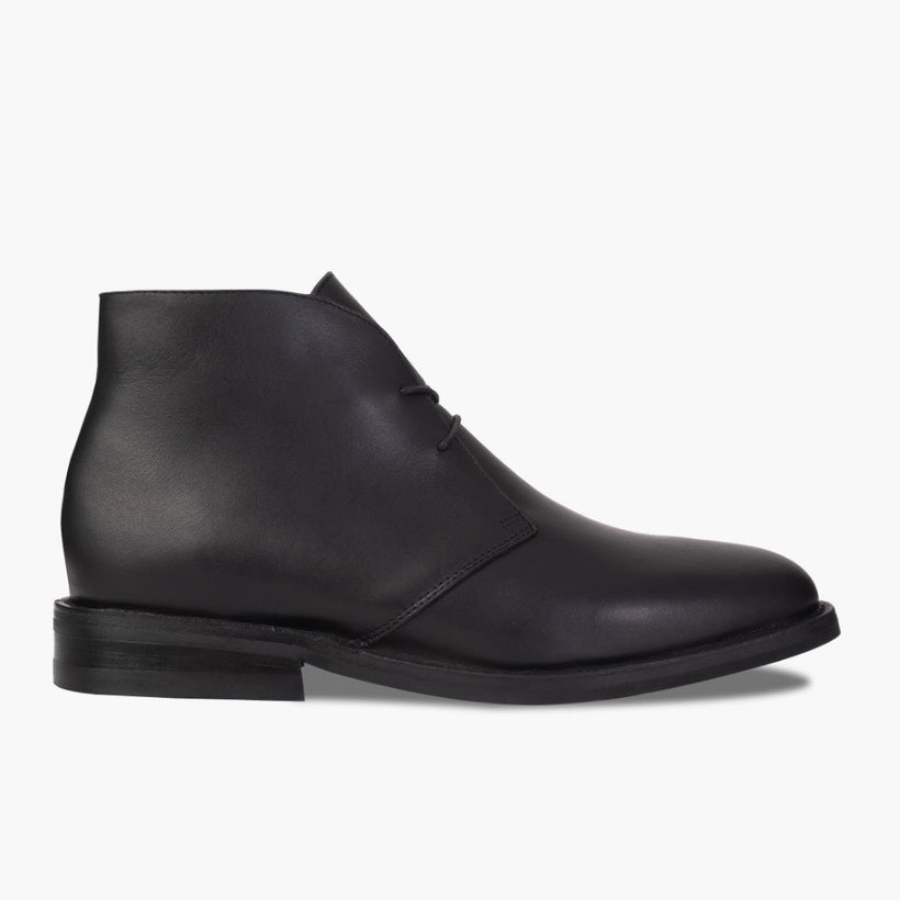 Scout Noir Bottines en cuir pour Homme