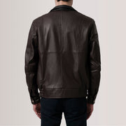 Alfred Blouson Bomber en Cuir pour Homme – Vue produit alternative 5