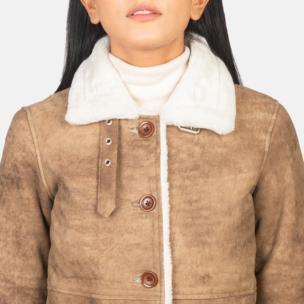 Vue intérieure Showing Fully Faux Fur Lined &amp; Deux poches intérieures