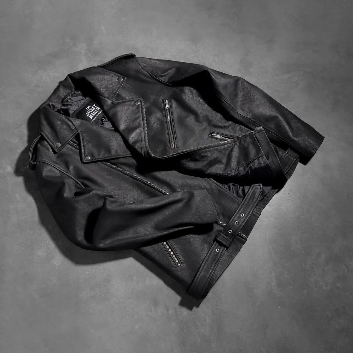 
Allaric Alley Veste Motard en Cuir pour Homme – alternate product view 7