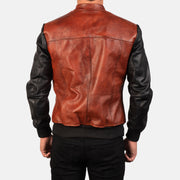 Avan Blouson Bomber en Cuir pour Homme – Vue produit alternative 5