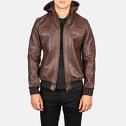 
Bouncer Biz Blouson Bombardier en Cuir pour Homme – alternate product view 1