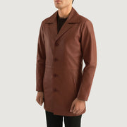 Classmith Manteau en Cuir pour Homme – Vue produit alternative 2