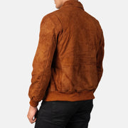 Coffmen Blouson Bomber en Cuir pour Homme – Vue produit alternative 5