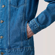 
Vue intérieure Showing Quilted Viscose Lining & Deux poches intérieures fonctionnelles