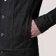 
Vue intérieure Showing Quilted Viscose Lining & Deux poches intérieures fonctionnelles