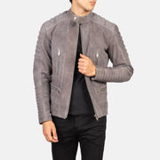 
Damian Veste Motard en Cuir pour Homme – alternate product view 1