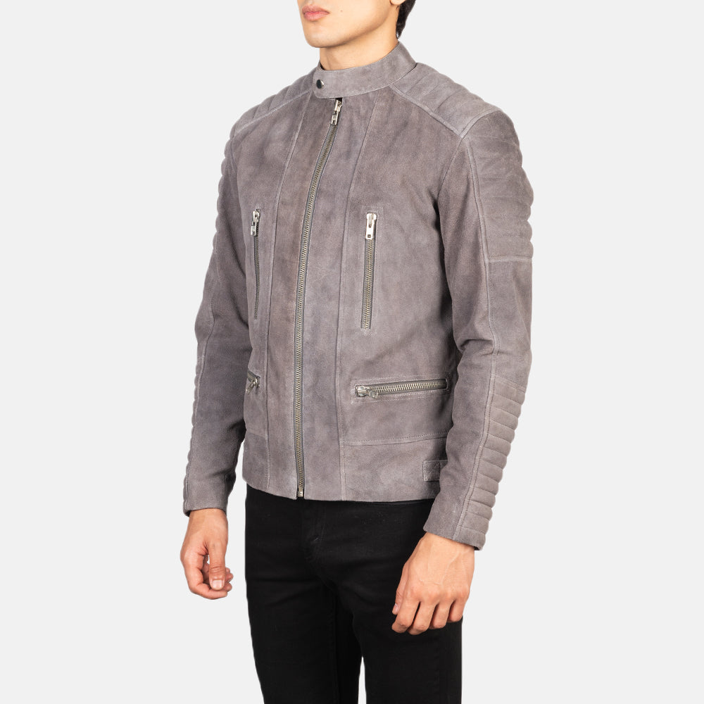 
Damian Veste Motard en Cuir pour Homme – alternate product view 2