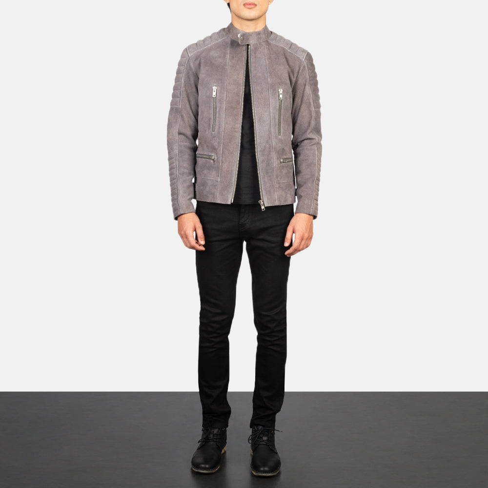 
Damian Veste Motard en Cuir pour Homme – alternate product view 3