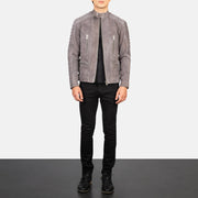 
Damian Veste Motard en Cuir pour Homme – alternate product view 3