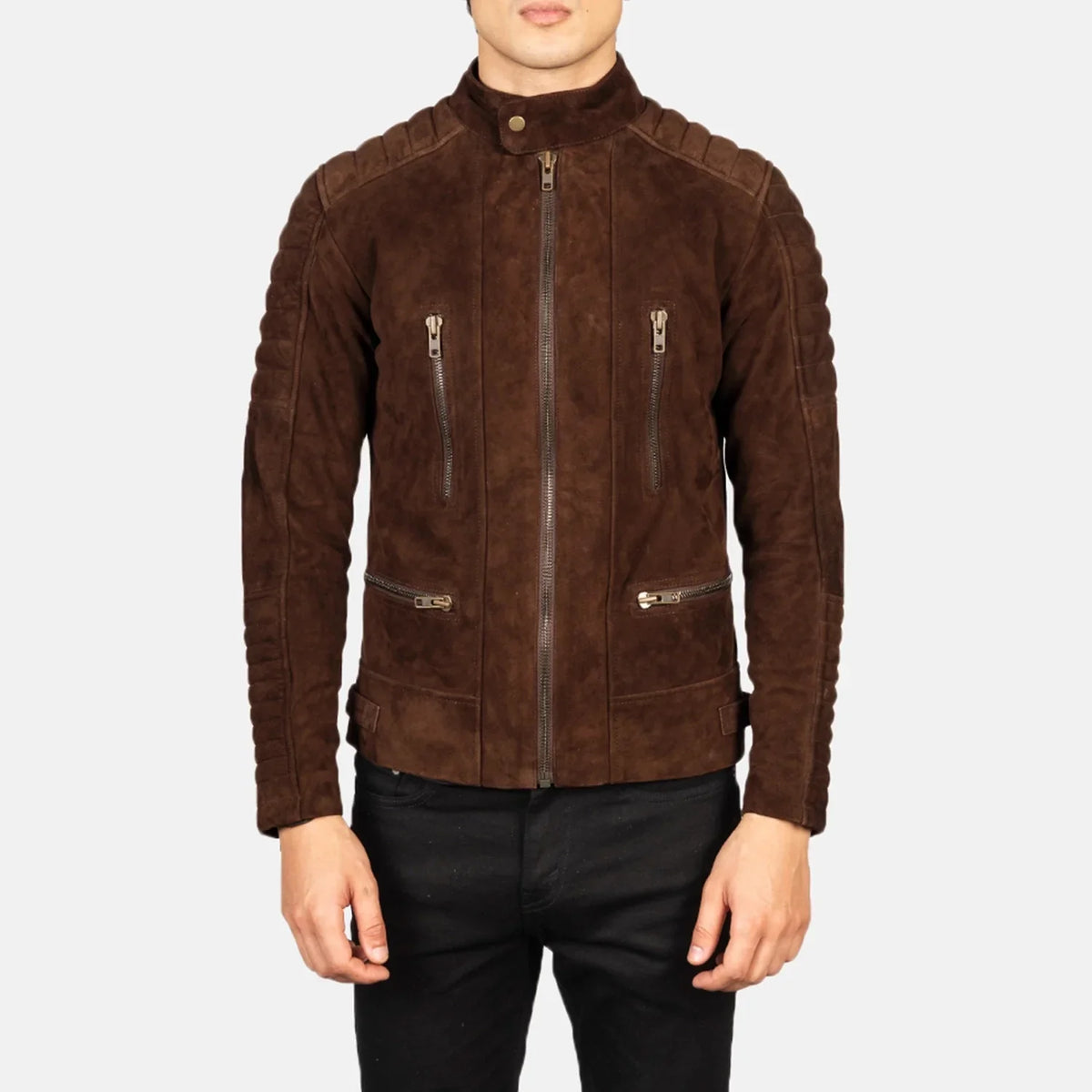 
Damian Veste Motard en Cuir pour Homme – alternate product view 4